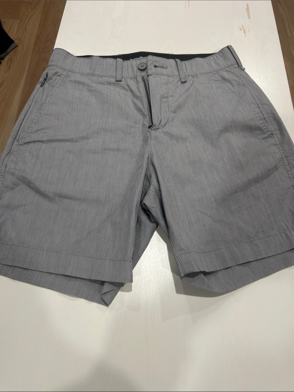 Abercrombie & Fitch All Day Stretch Shorts Men's Classic Gray